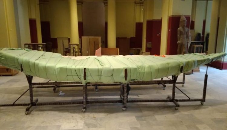 نقل مراكب دهشور لمتحف شرم الشيخ