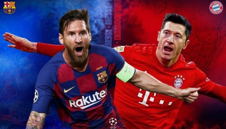 برشلونة ضد بايرن ميونخ