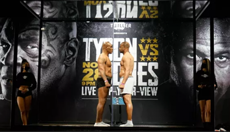 مايك تايسون يعود بقوة لحلبة الملاكمة ويتعادل و روي جونز