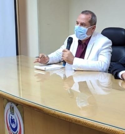 الدكتور سعد مكي وكيل وزارة الصحة بالدقهلية