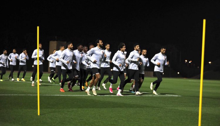 تدريب الاهلي بالدوحة